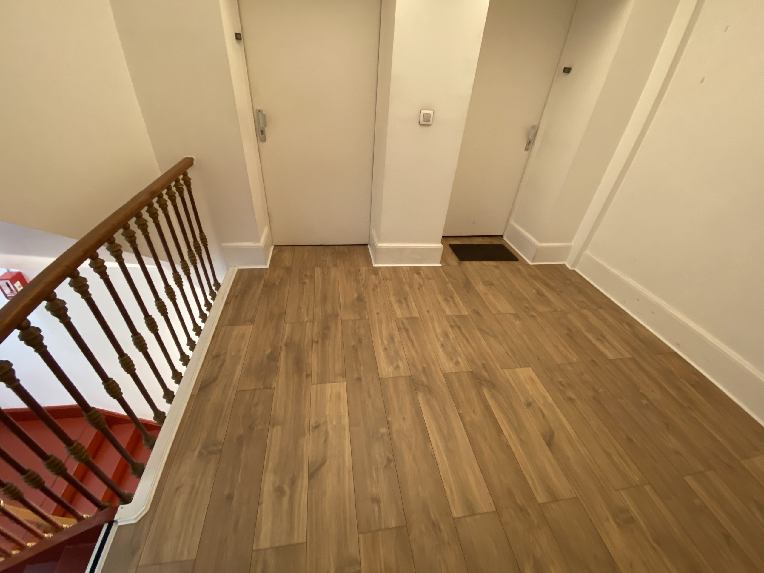 Pose de parquet massif